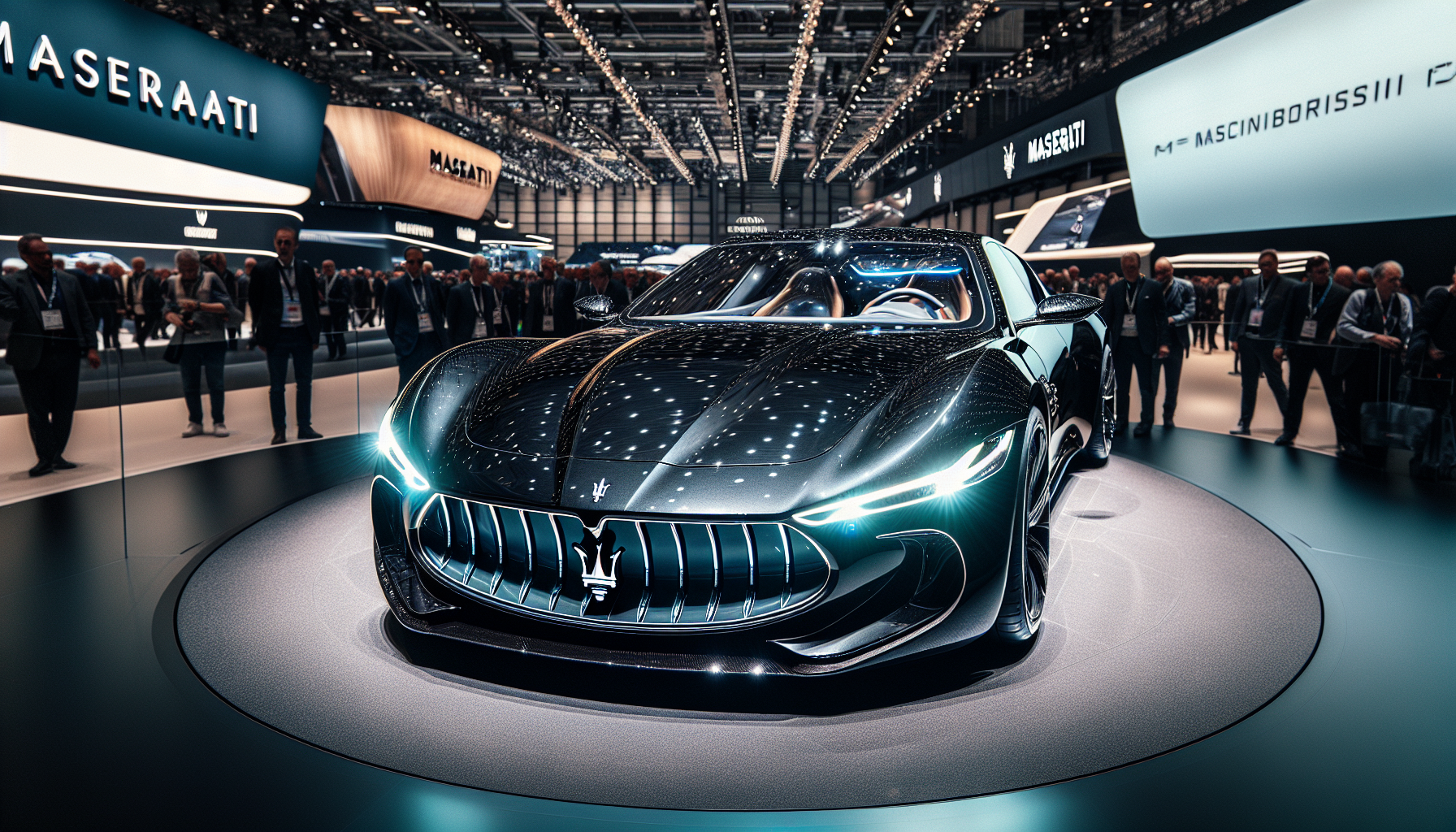 Maserati deslumbra con su nuevo modelo eléctrico en el Auto Show de Ginebra