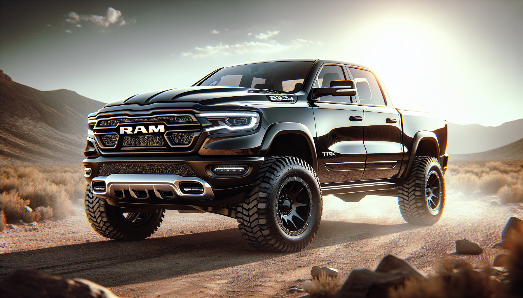 RAM presenta su nueva camioneta 1500 TRX 2024 con mejoras significativas