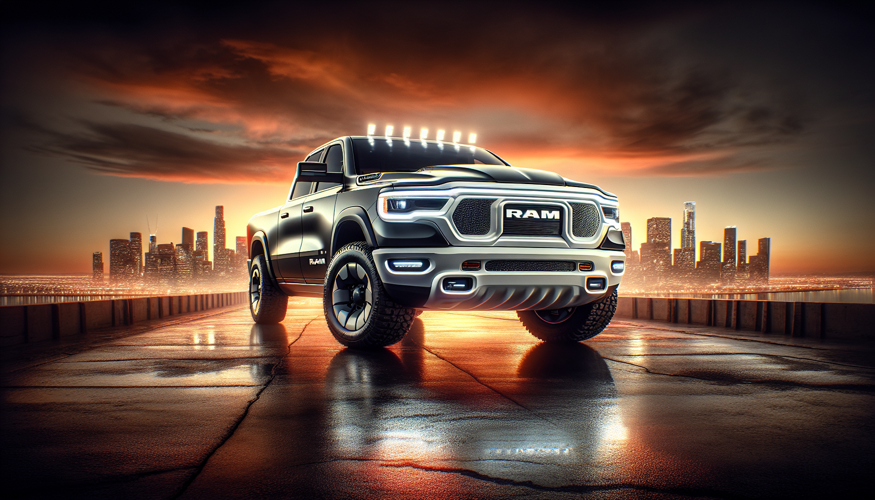 RAM presenta su nueva camioneta eléctrica: una revolución en la industria automotriz