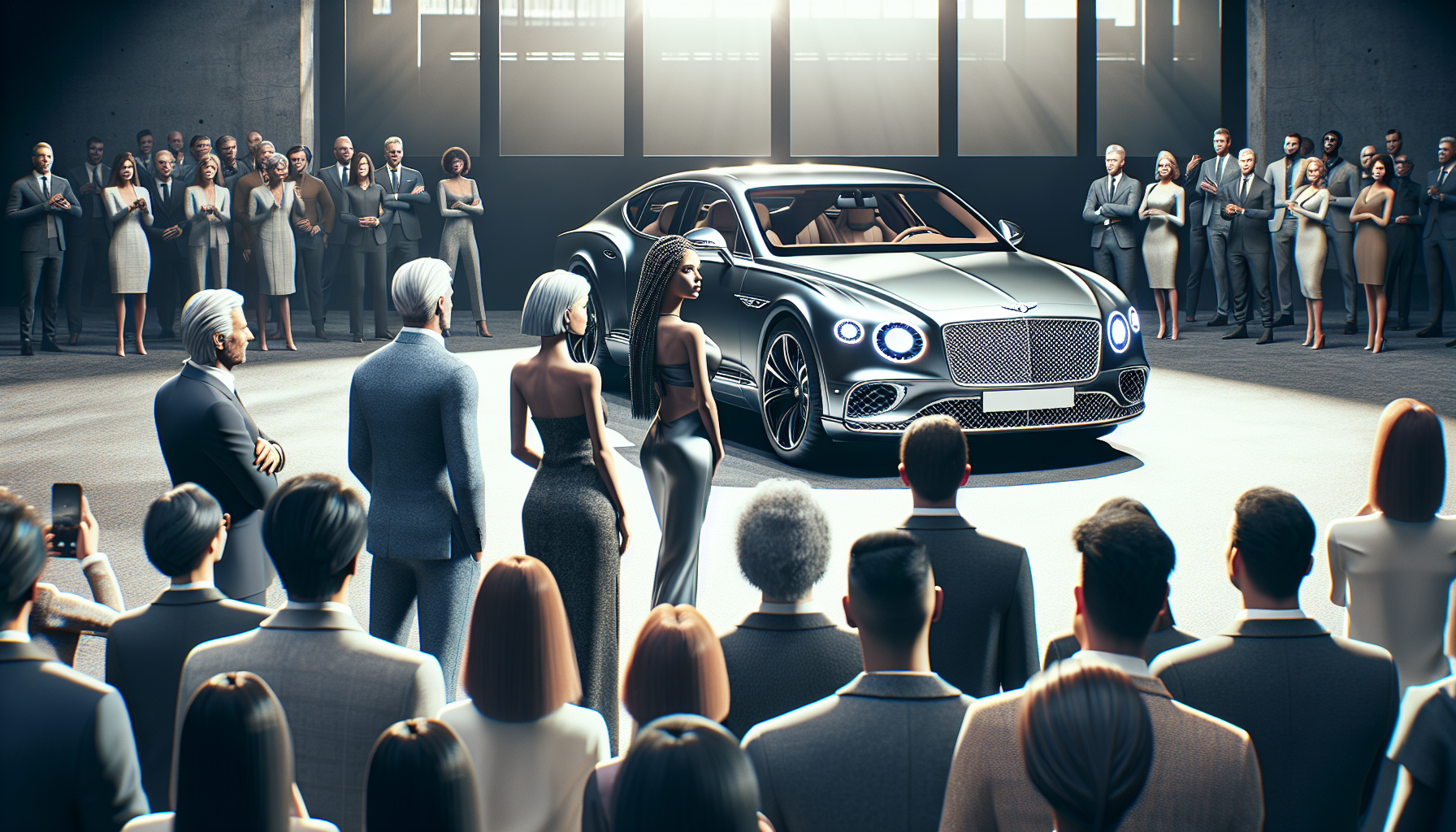  Bentley presenta su nuevo modelo de lujo completamente eléctrico 