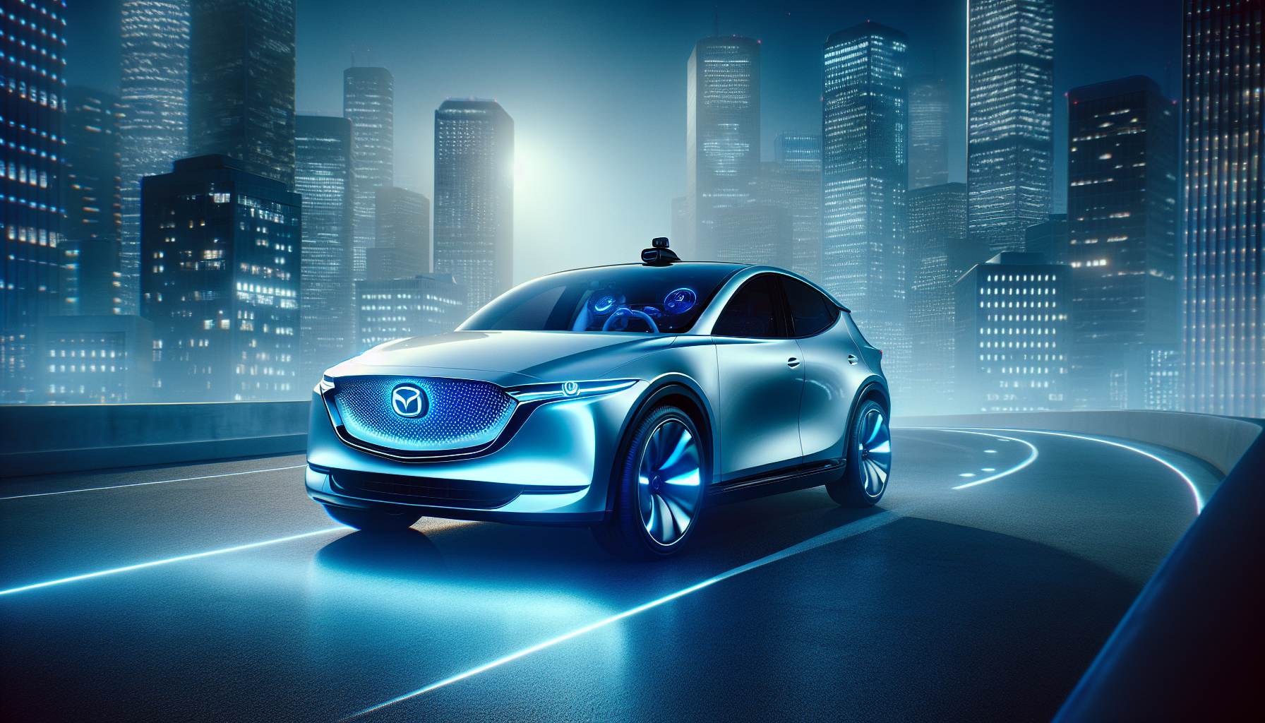  Mazda presenta su primer auto eléctrico completamente autónomo 