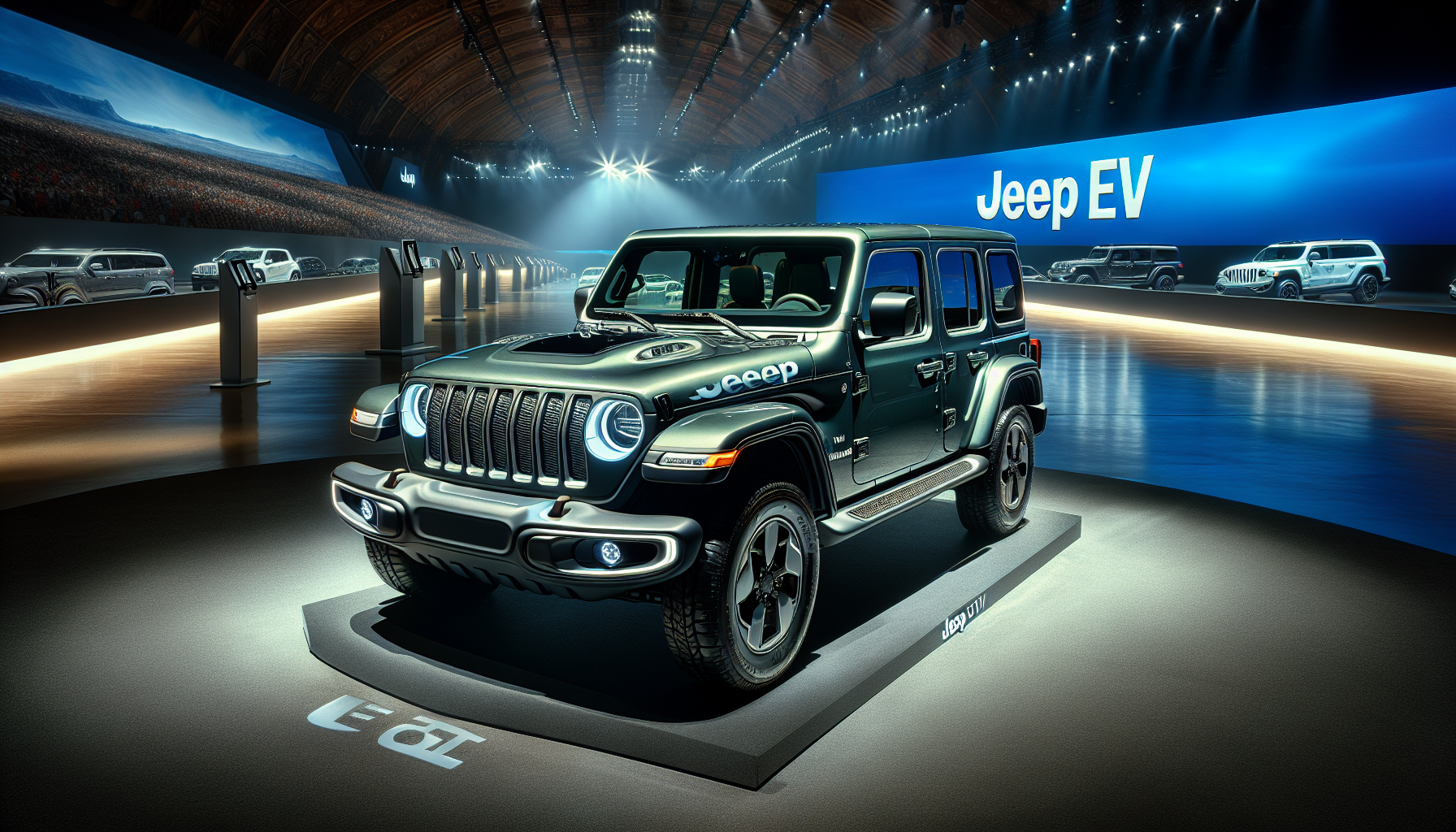 Jeep presenta su primer vehículo eléctrico: El Jeep Wrangler EV