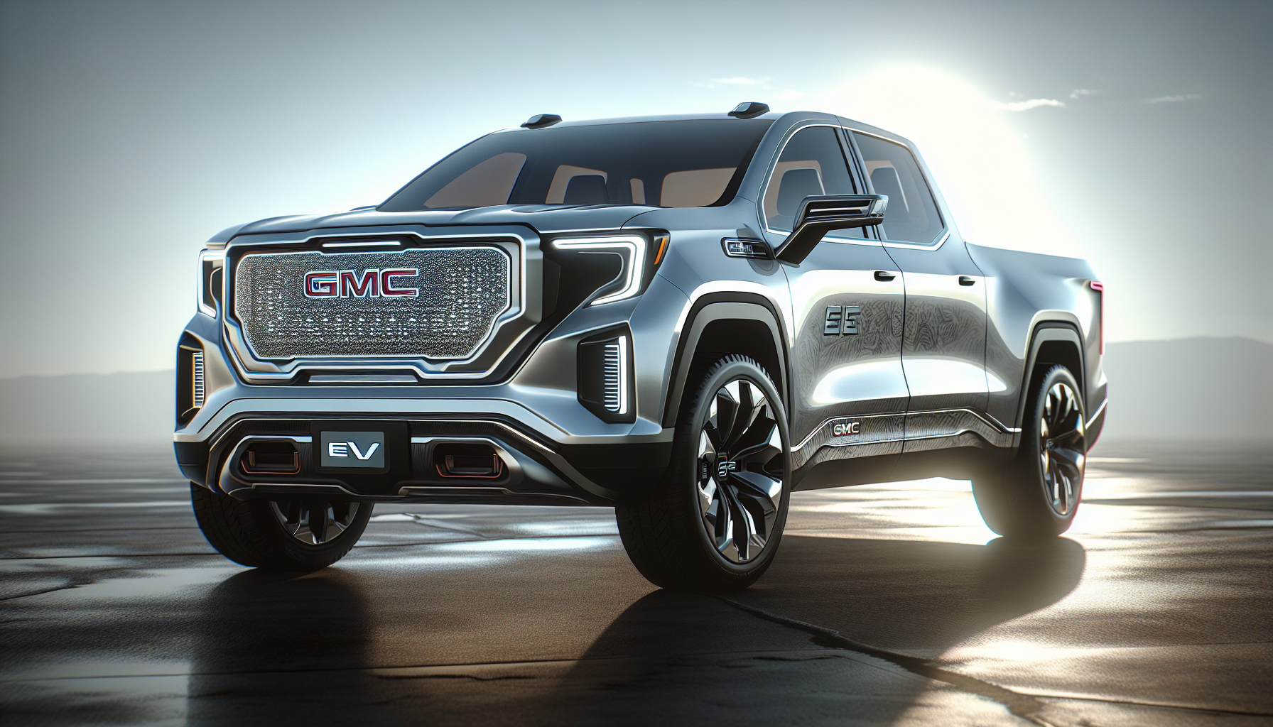  GMC Revela su Nueva Camioneta Eléctrica: La Sierra EV 2024 